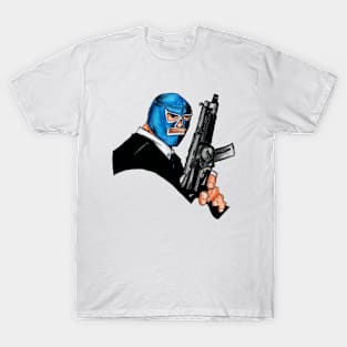 Blue Demon Machinegun T-Shirt